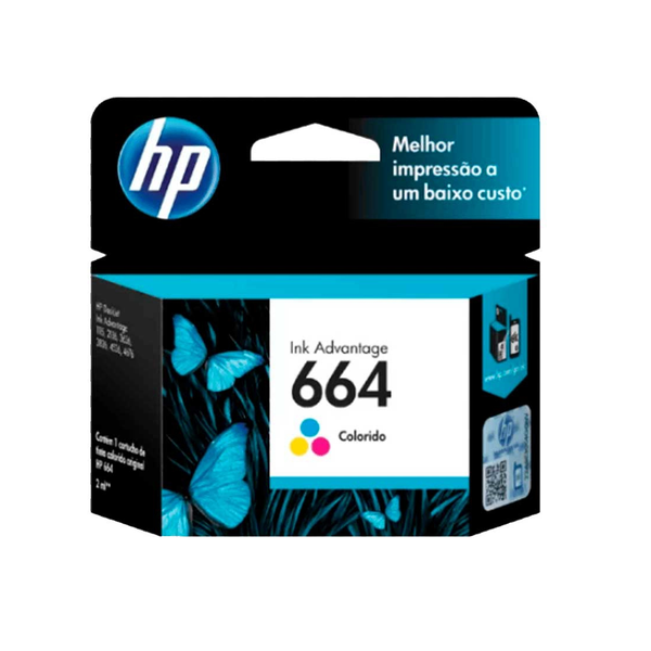 TINTA HP 664 COLOR F6V28AL DJ 2135 2ML