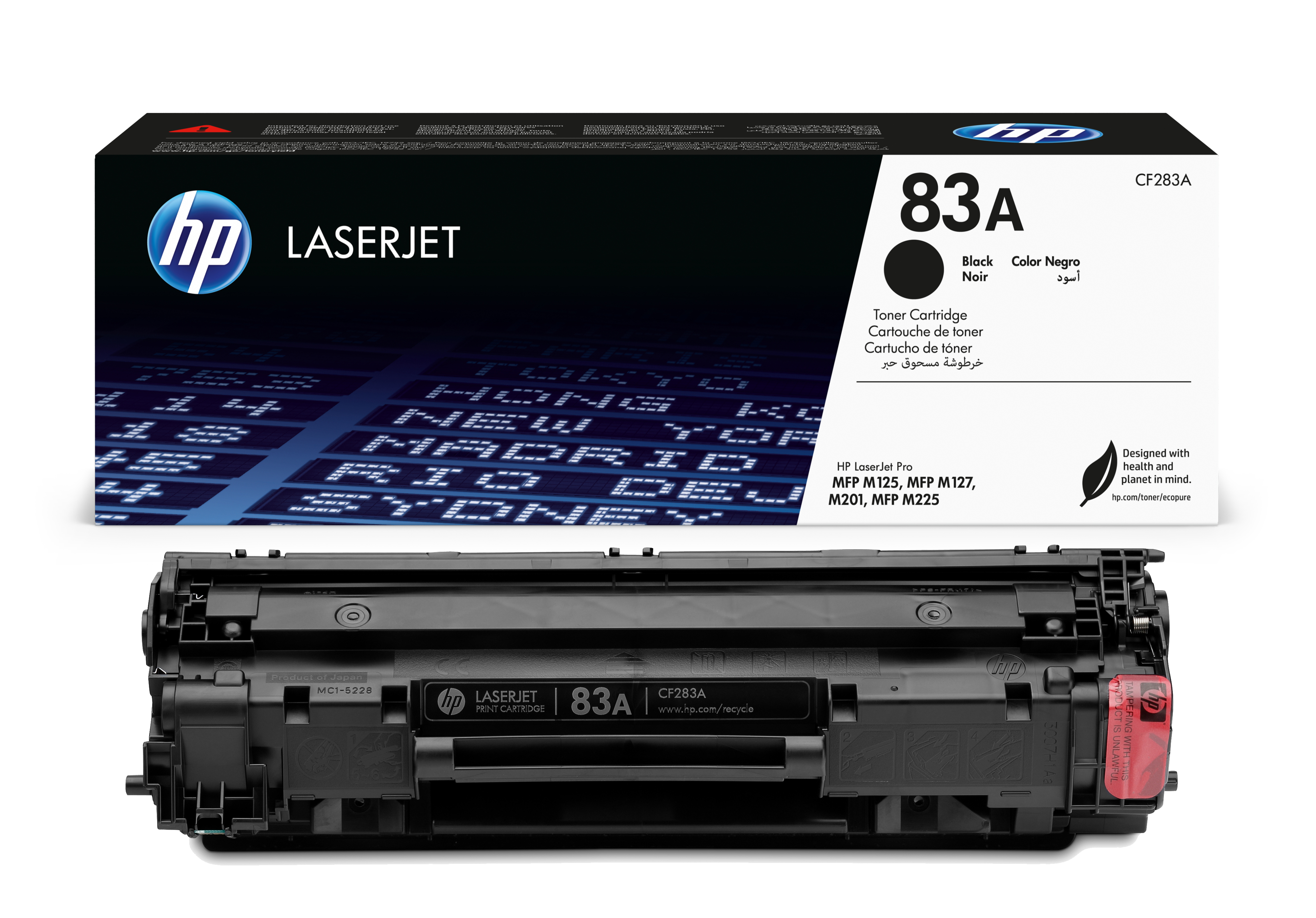 TONER HP 83A NEGRO CF283A MFP M125/ MFP M127/ M102/ MFP M225