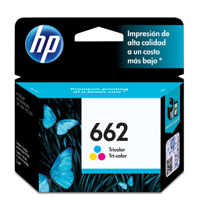 TINTA HP 662 COLOR CZ104AL 2ML