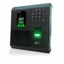 Reloj Marcador Biométrico Zkteco MB10 con Reconocimiento Facial y Huella Digital - Negro