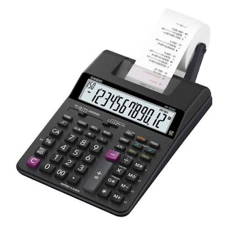 Calculadora con Impresora Casio HR-100RC - Negro