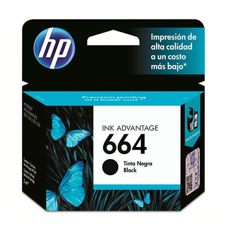TINTA HP 664 NEGRO F6V29AL DJ 2135 2ML