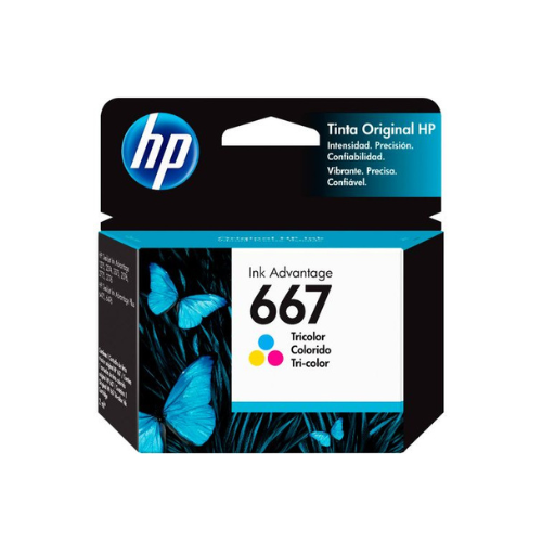 TINTA HP 667 COLOR 3YM78AL DJ 2775 2ML